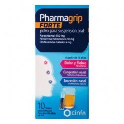 Pharmagrip forte 10 sobres