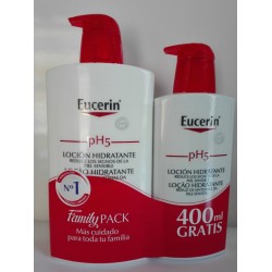 Eucerin ph5 Loción hidratante. Family pack